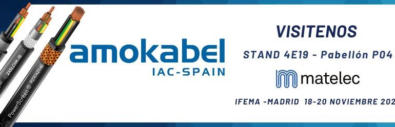 Amokabel IAC expone en Matelec 2025